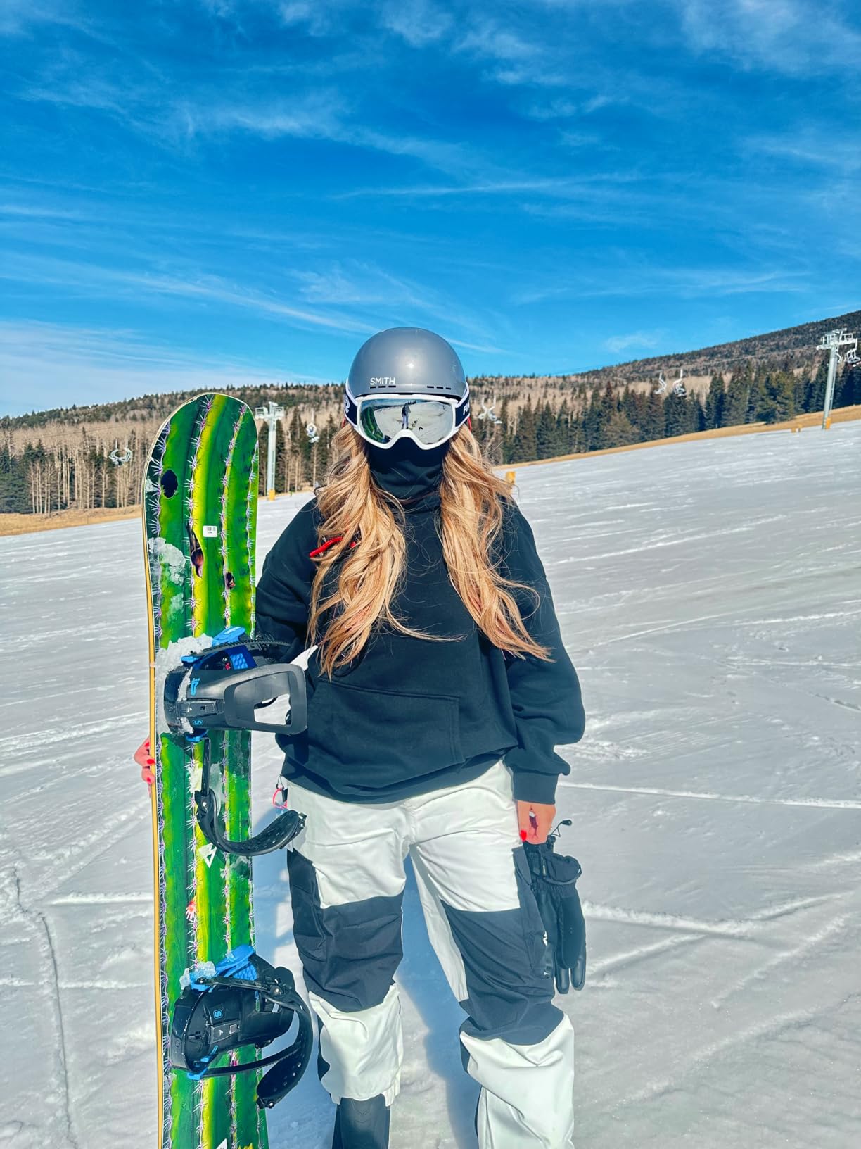 Winter Neck Gaiter Warmer, Soft Fleece Face Mask Scarf for Cold Weather Skiing Cycling Outdoor Sports - Customer Photo 2