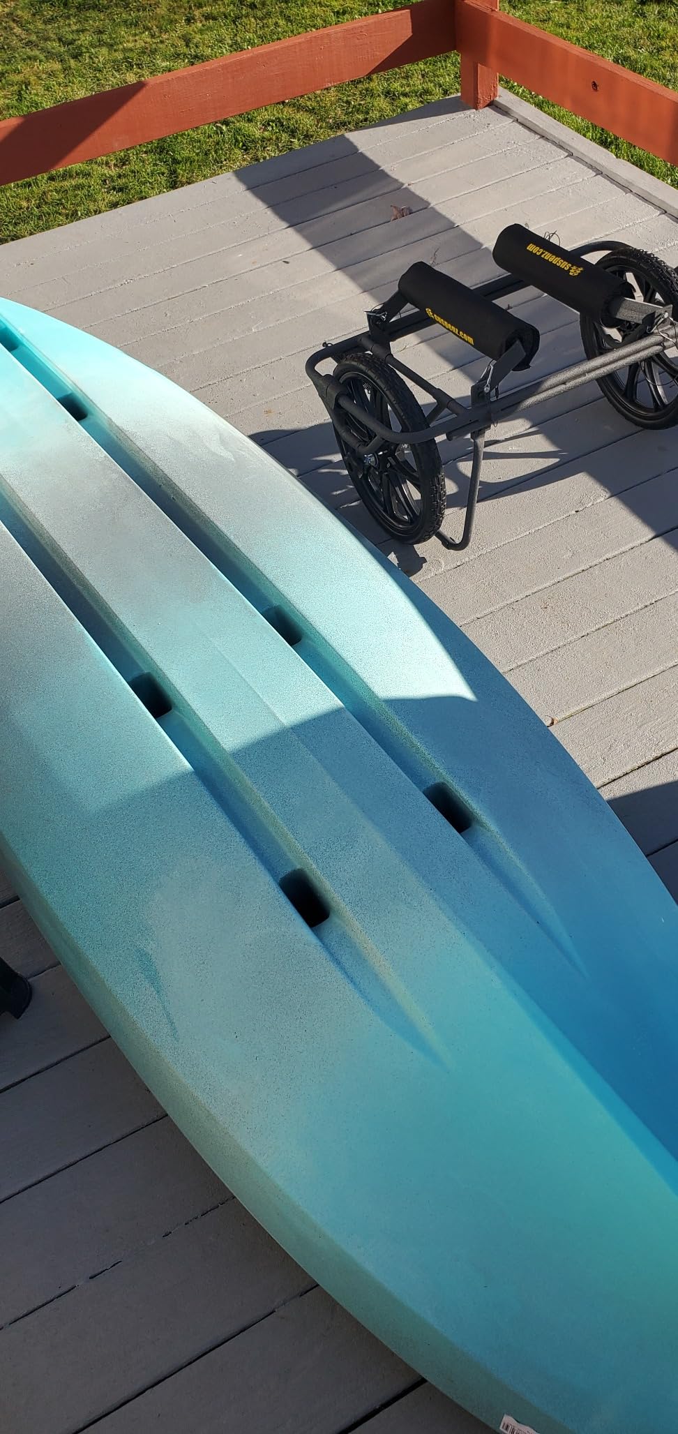 Suspenz Kayak Canoe Transport Cart, All-Terrain Super Duty Trolley Carrier customer photo 2