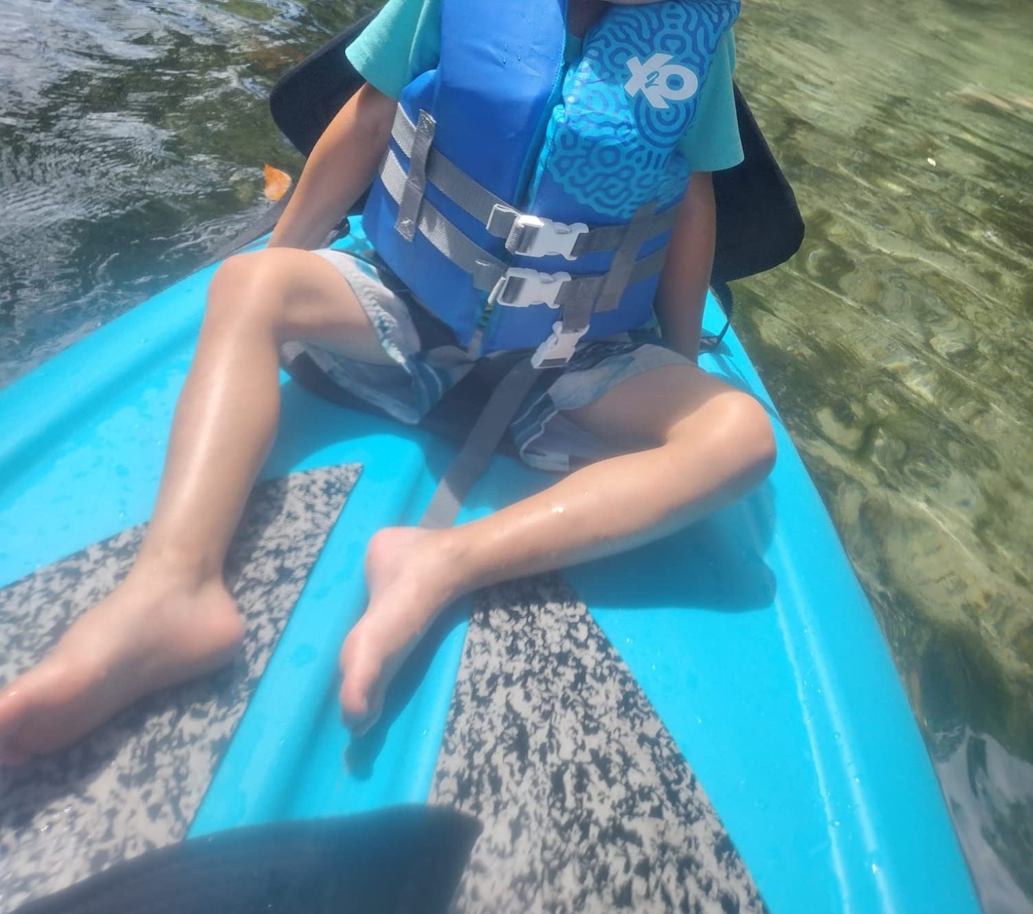 BKC UH-KS222 Universal Sit-On-Top Soft Padded Kayak Seat and Backrest with Water Bottle Pouch for Fishing/Kayaking/Rafting/Canoeing by Brooklyn Kayak Company - Customer Photo 5