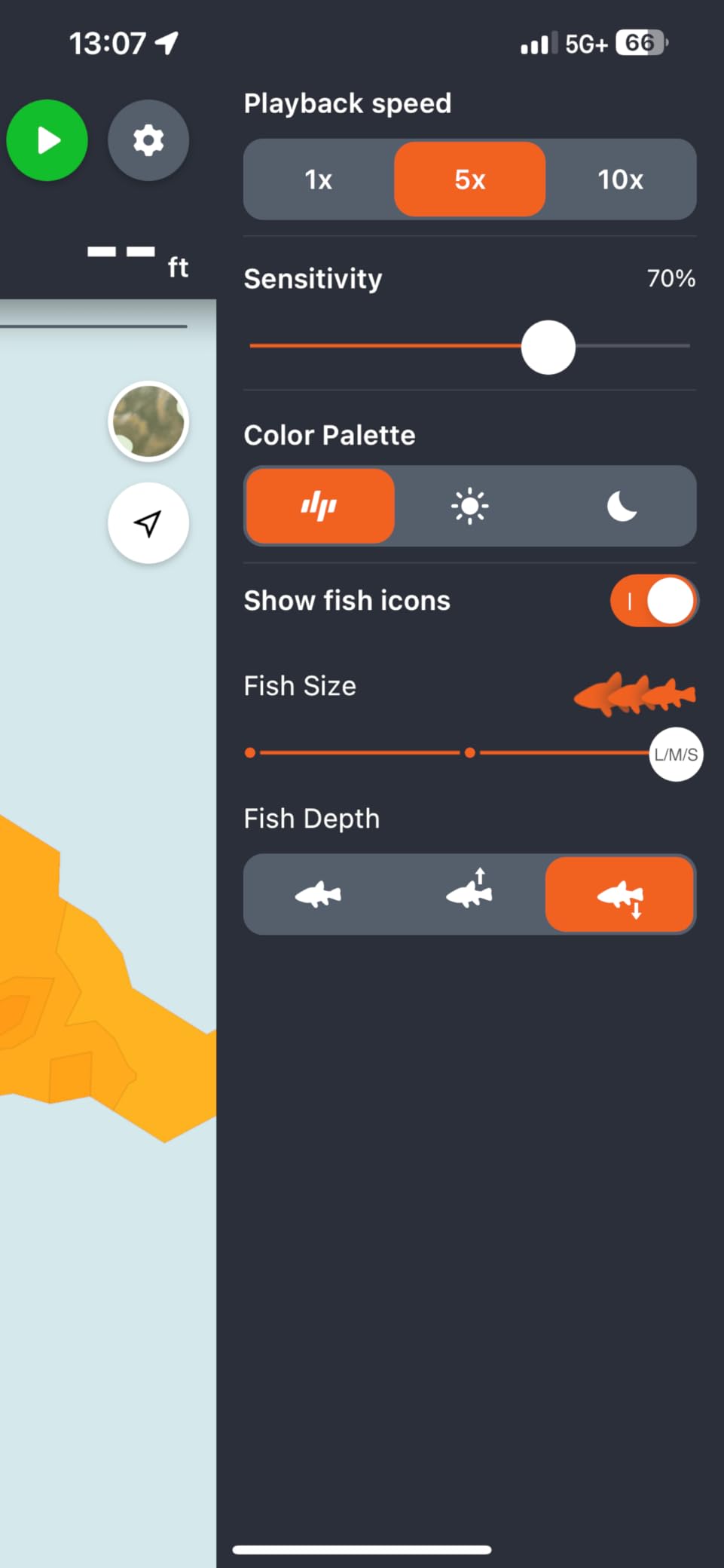 Deeper PRO+ 2 Sonar - Portable Fish Finder and Depth Finder for Kayaks, Boats and Ice Fishing with GPS Enabled - Customer Photo 1