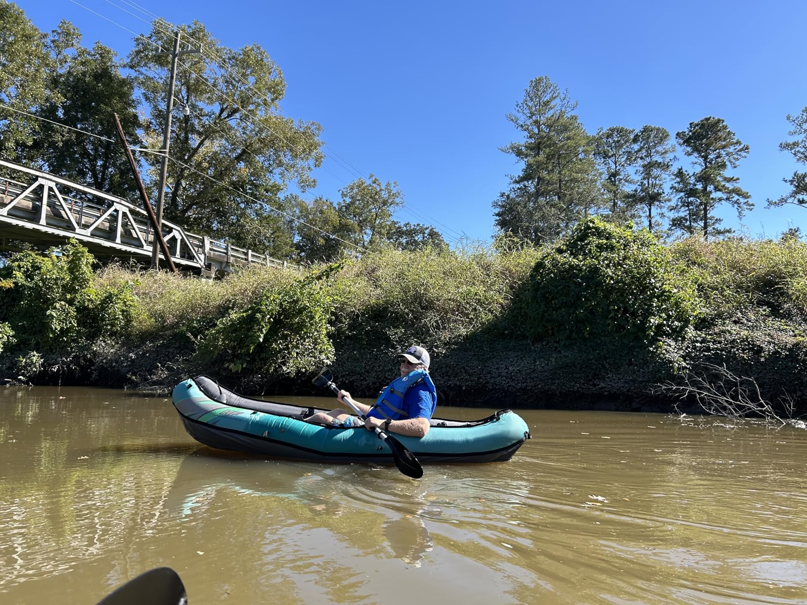 Bestway Hydro Force Inflatable Kayak Set | Includes Seat, Paddle, Hand Pump, Storage Carry Bag | Great for Adults, Kids and Families Customer Review Bestway Hydro Force Inflatable Kayak Set | Includes Seat, Paddle, Hand Pump, Storage Carry Bag | Great for Adults, Kids and Families - Customer Photo 2