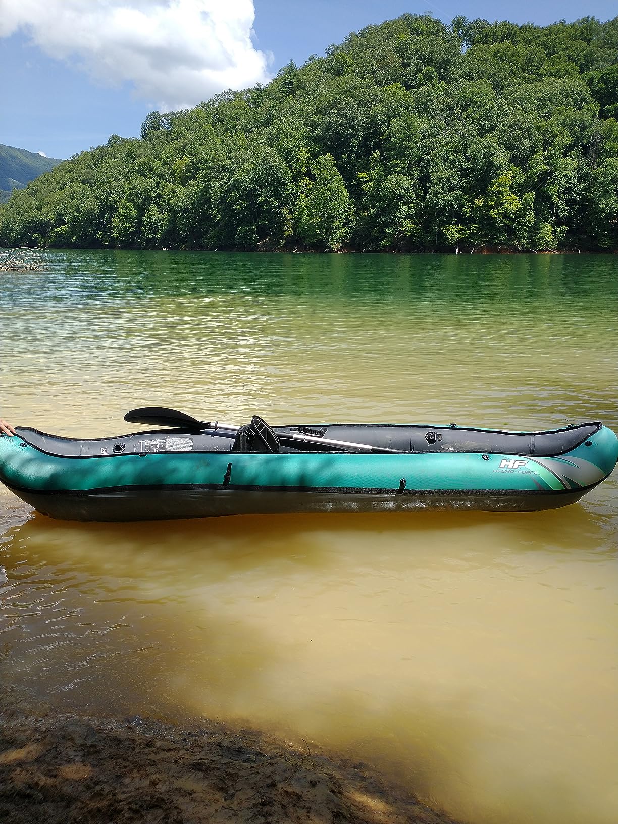 Bestway Hydro Force Inflatable Kayak Set | Includes Seat, Paddle, Hand Pump, Storage Carry Bag | Great for Adults, Kids and Families - Customer Photo 4