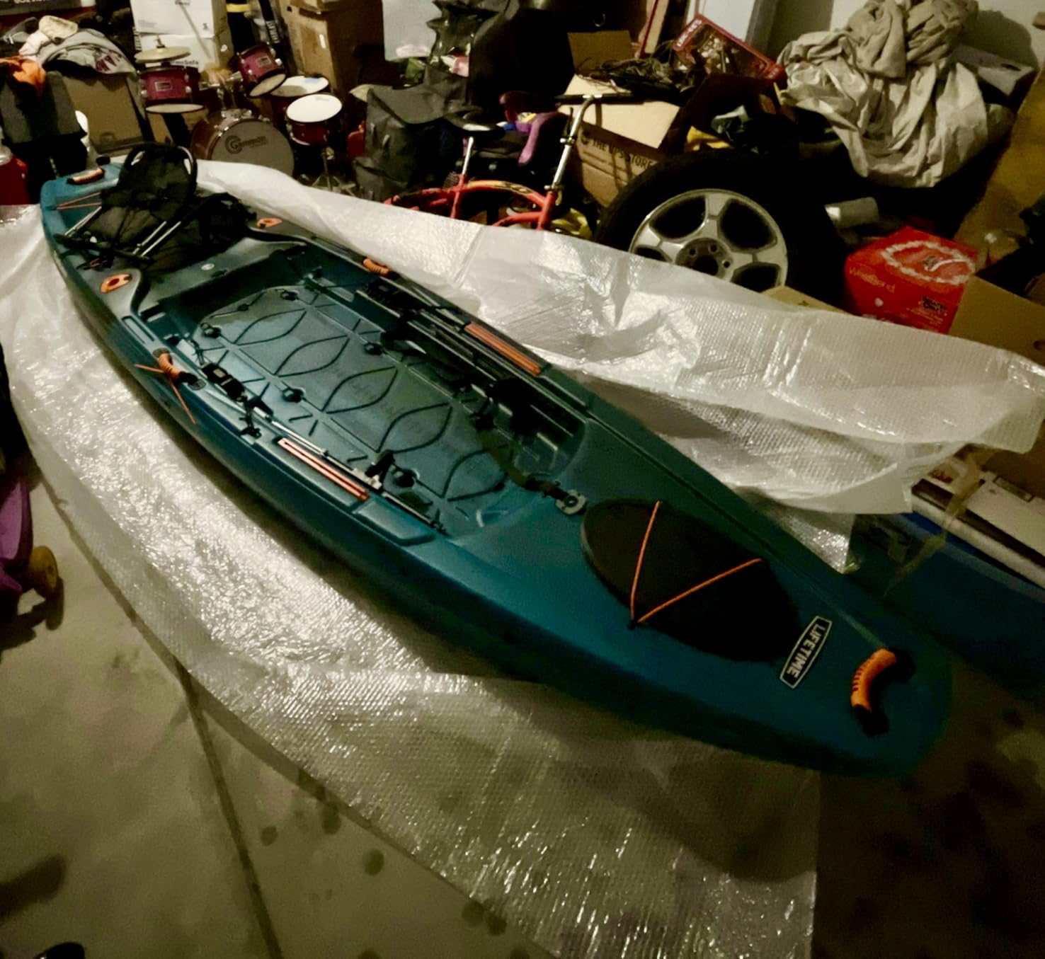 Lifetime Fishing Kayak, Yukon Angler 116 - Customer Photo 2