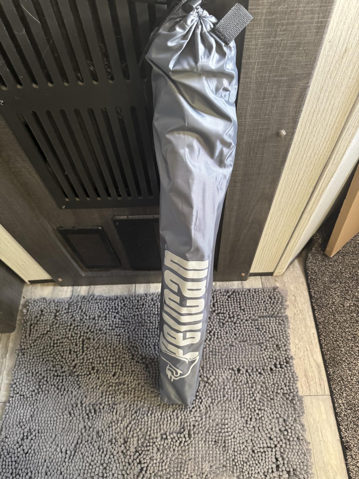 Pelican Kayak Canopy - Water Resistant - UPF 20 Sun Protection - Fits on Most Kayaks - Grey - Customer Photo 2