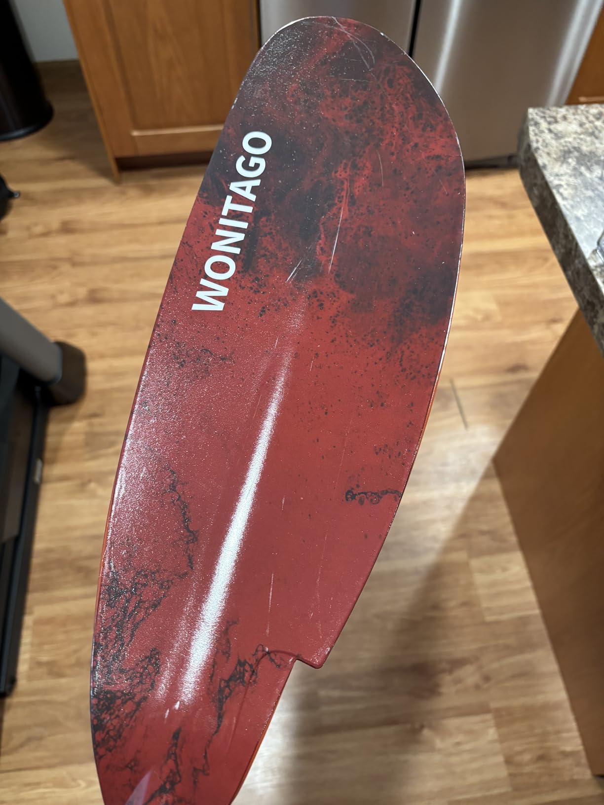 Angler Kayak Paddles Aluminum Paddle with Plastic Blades and Paddle Leash, Floating Adjustable Fishing Kayak Oars, 3 Piece, 230-250cm/90-98 inch - Customer Photo 1