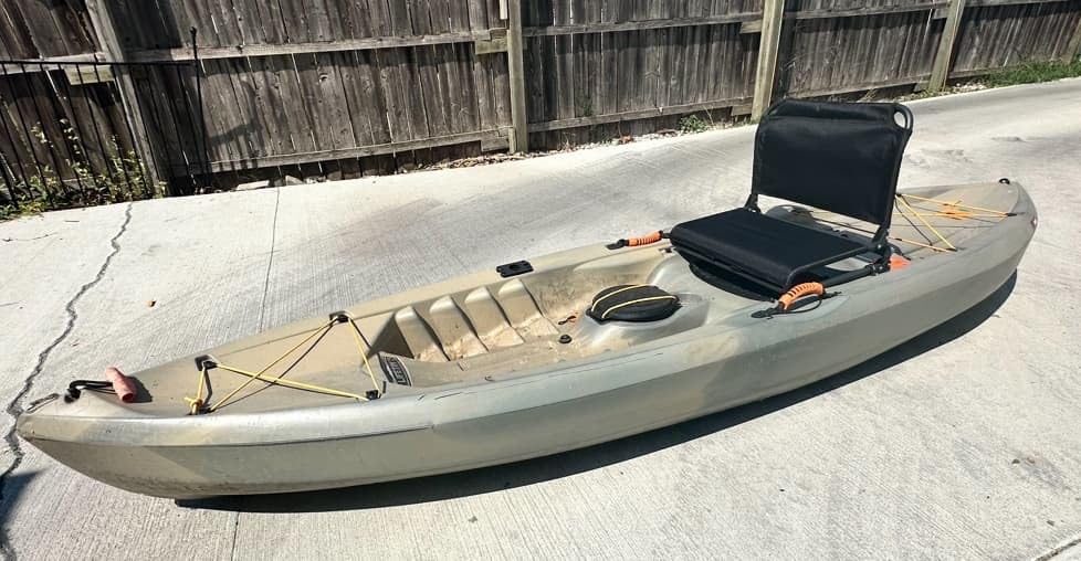 Lifetime Kayak Seat Replacement Upgrade Kit for Tamarack Tahoma Tioga Spitfire Kenai - Foldable Back Support with Cushioned Base - Seat and All Hardware - Customer Photo 5