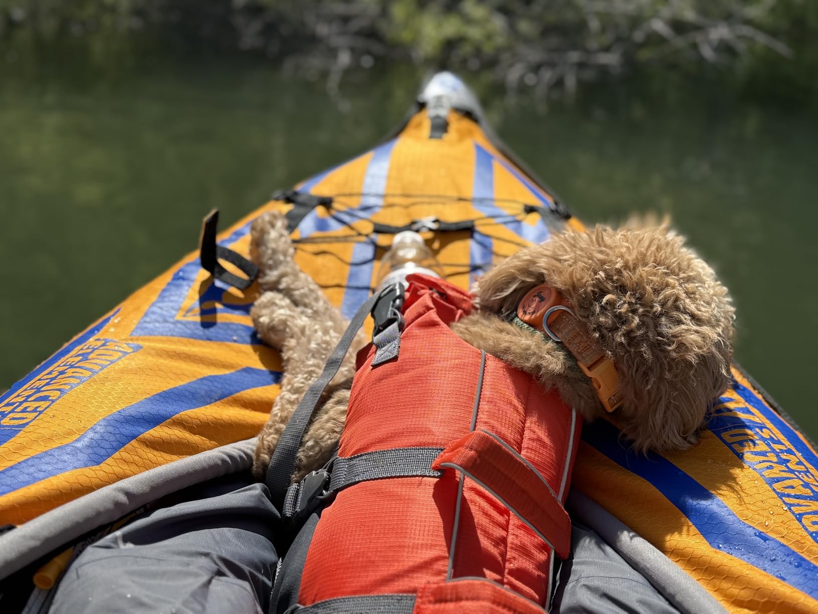 Advanced Elements - AdvancedFrame Sport Inflatable Kayak - Lightweight Day Touring Kayak with Bag and Pump - Customer Photo 1