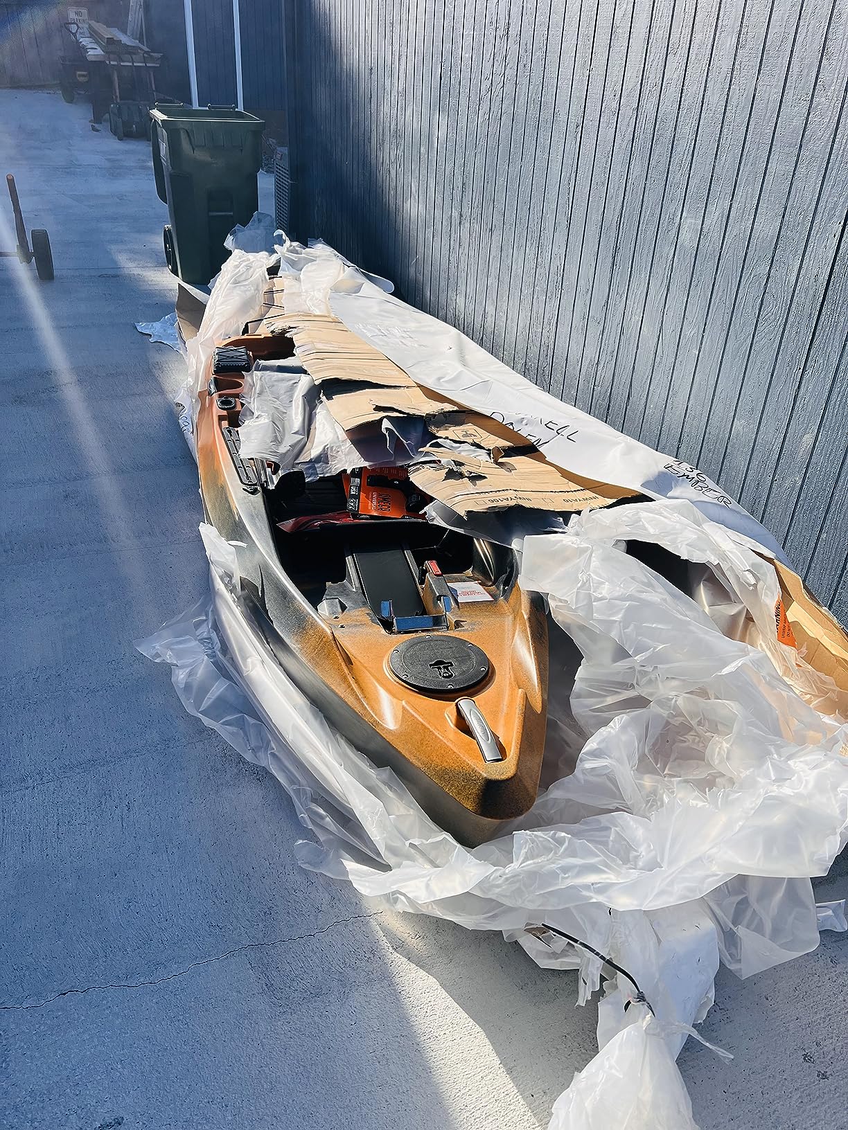 Old Town Sportsman AutoPilot 136 Solo Angler Sit-on-Top Motorized Fishing Kayak with Minn Kota Trolling Motor, 13ft - Customer Photo 1