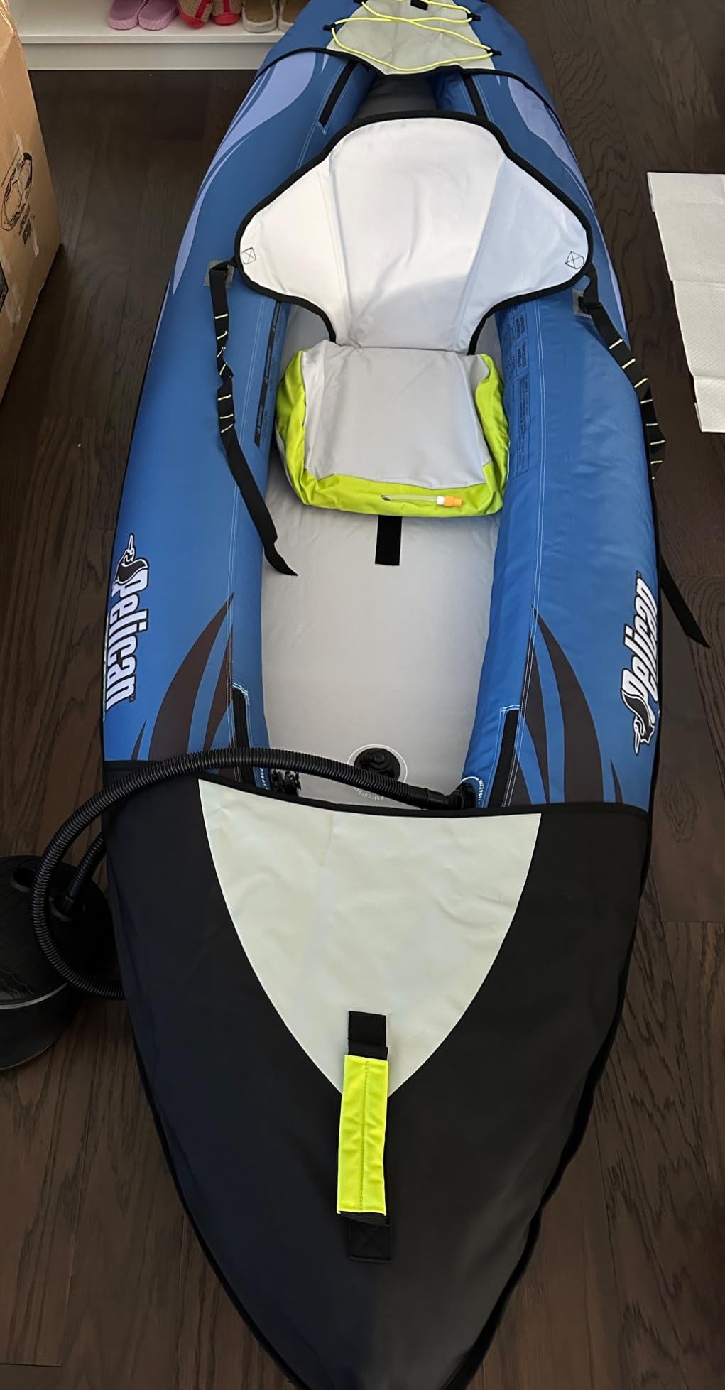 Pelican iESCAPE Inflatable Kayak - Recreational Kayak - Compact, Stable and Fun All in One - for 1 or 2 Person - Customer Photo 4
