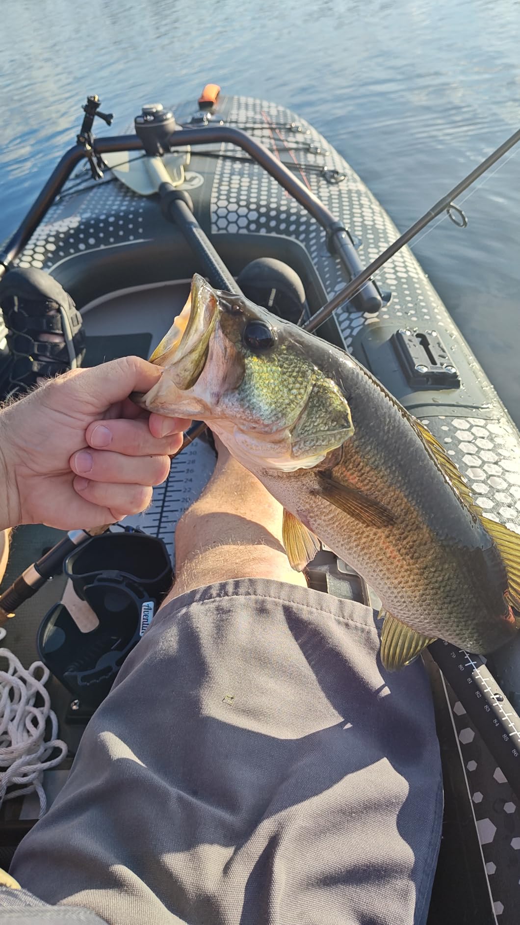 Wilderness Systems iATAK 110 - Sit on Top Fishing Kayak - Inflatable Drop-Stitch Kayak - 11 ft- Digital Camo - Customer Photo 1