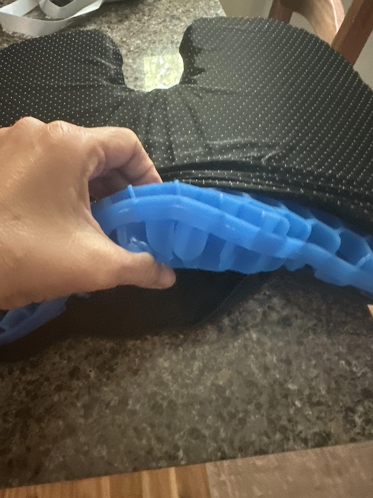 Bilbear Thicker Gel Kayak Seat Cushion,Large Seat Cushions for Kayaks,Paddle Board,Canoe and Boating,HIPS Relief Seat Cushion Pad for Kayak Accessories - Customer Photo 2