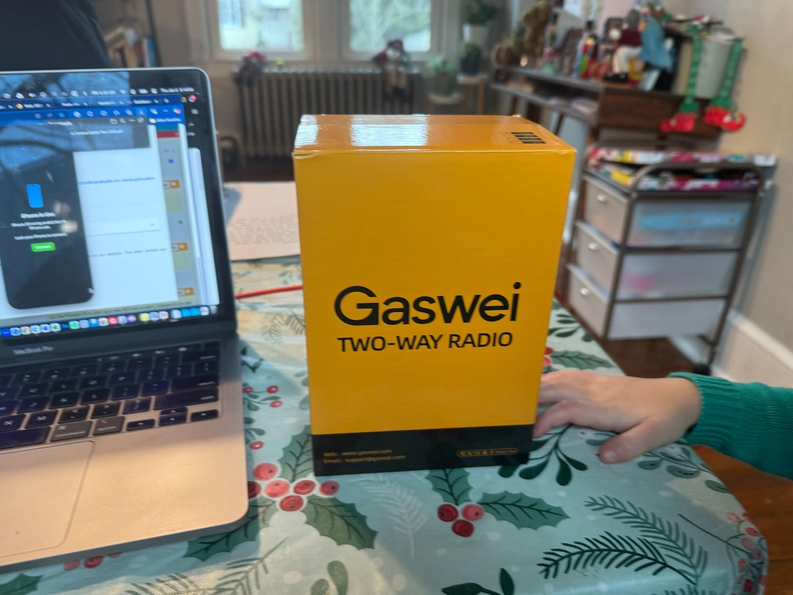 G2pro+ IP67 Waterproof Floating Heavy Duty Walkie Talkies Long Range for Adults FRS Double PTT,FM radio,SOS,NOAA weather Rechargeable Two Way Radios 2 watts,VOX,Li-ion Battery (2 Pack - Yellow) Customer Review G2pro+ IP67 Waterproof Floating Heavy Duty Walkie Talkies Long Range for Adults FRS Double PTT,FM radio,SOS,NOAA weather Rechargeable Two Way Radios 2 watts,VOX,Li-ion Battery (2 Pack - Yellow) - Customer Photo 1