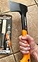 Fiskars X7 Hatchet Lightweight Wood Splitter for Small to Medium Size Kindling with Proprietary Blade and Shock-Absorbing FiberComp Handle, Lawn and Garden Tool, 14 inch, 1.5 pounds - Customer Photo 1