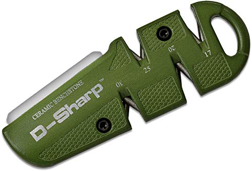 Lansky D-SHARP Diamond Pull Through Quad Angle Knife Sharpener, Green (DSHARP) - Lansky