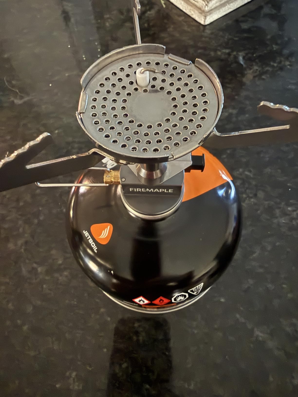 Fire-Maple Torch Gas Stove â Ultralight Backpacking Camping Stove, Built-in Piezo Ignition, Stainless Steel & Aluminum Alloy, Compact & Portable, Ideal for Hiking & Outdoor Cooking - Customer Photo 1