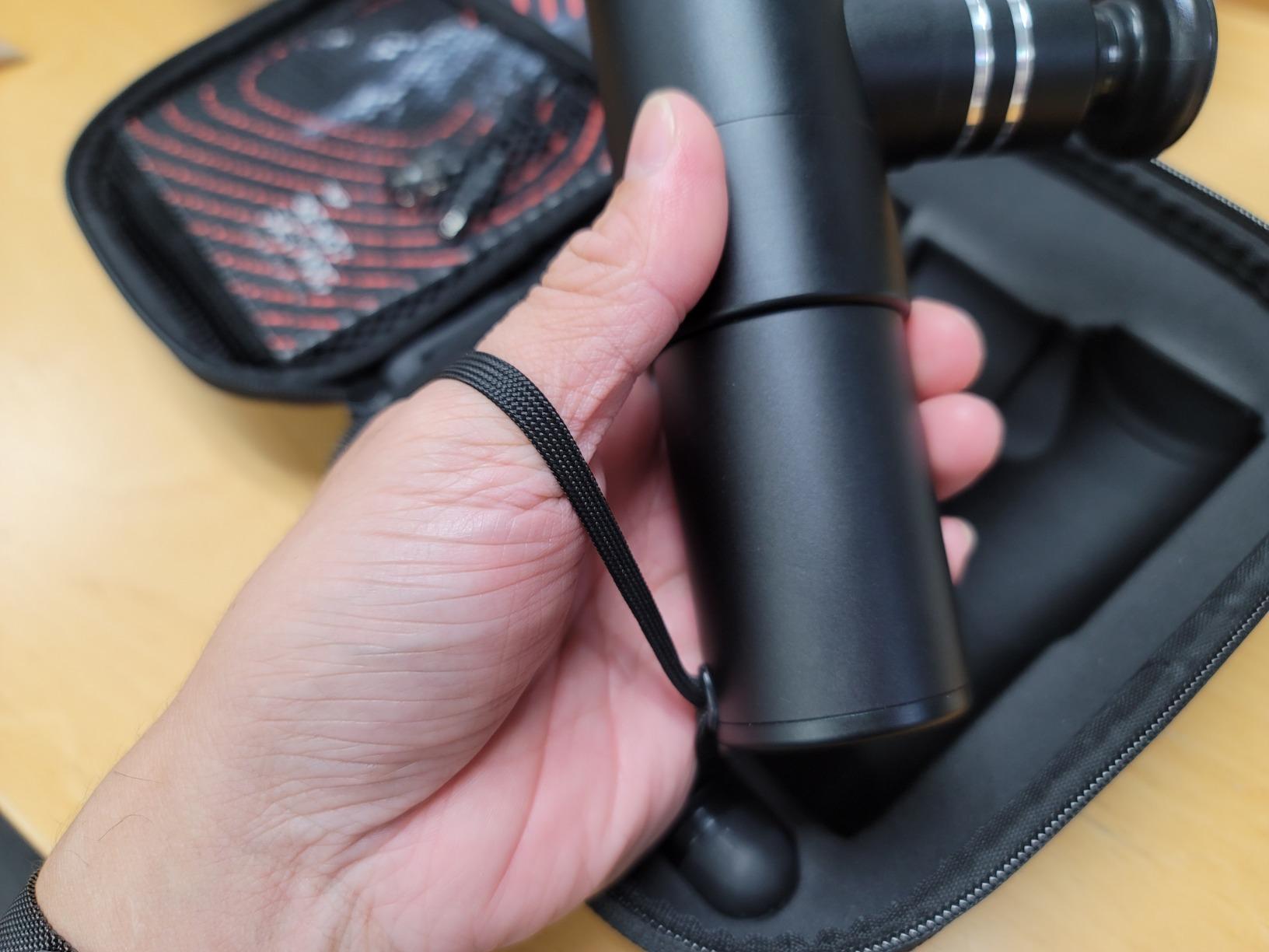 LifePro Percussion Massage Gun FSA HSA Eligible– Deep Tissue Handheld Massager for Athletes – Muscle Recovery Tool for Men & Women – Quiet, Portable with Attachment Heads & Travel Case - Customer Photo 1