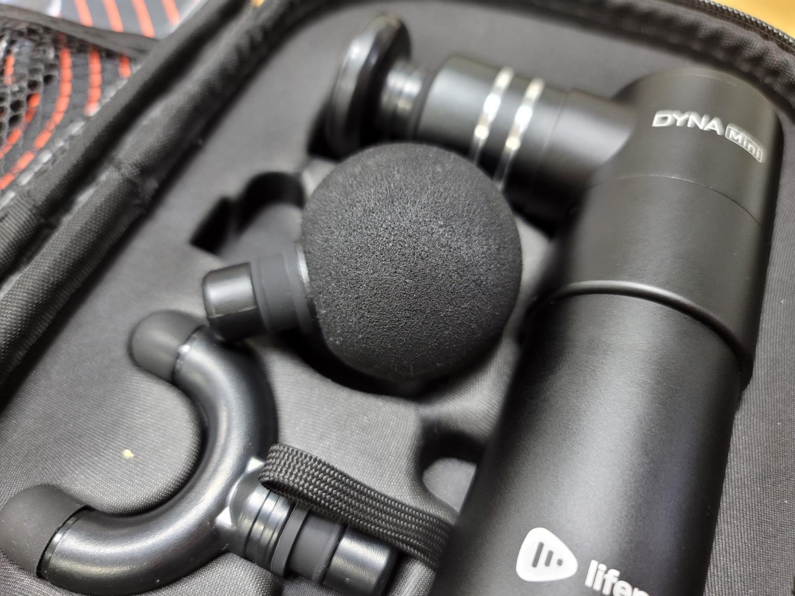 LifePro Percussion Massage Gun FSA HSA Eligible– Deep Tissue Handheld Massager for Athletes – Muscle Recovery Tool for Men & Women – Quiet, Portable with Attachment Heads & Travel Case - Customer Photo 2