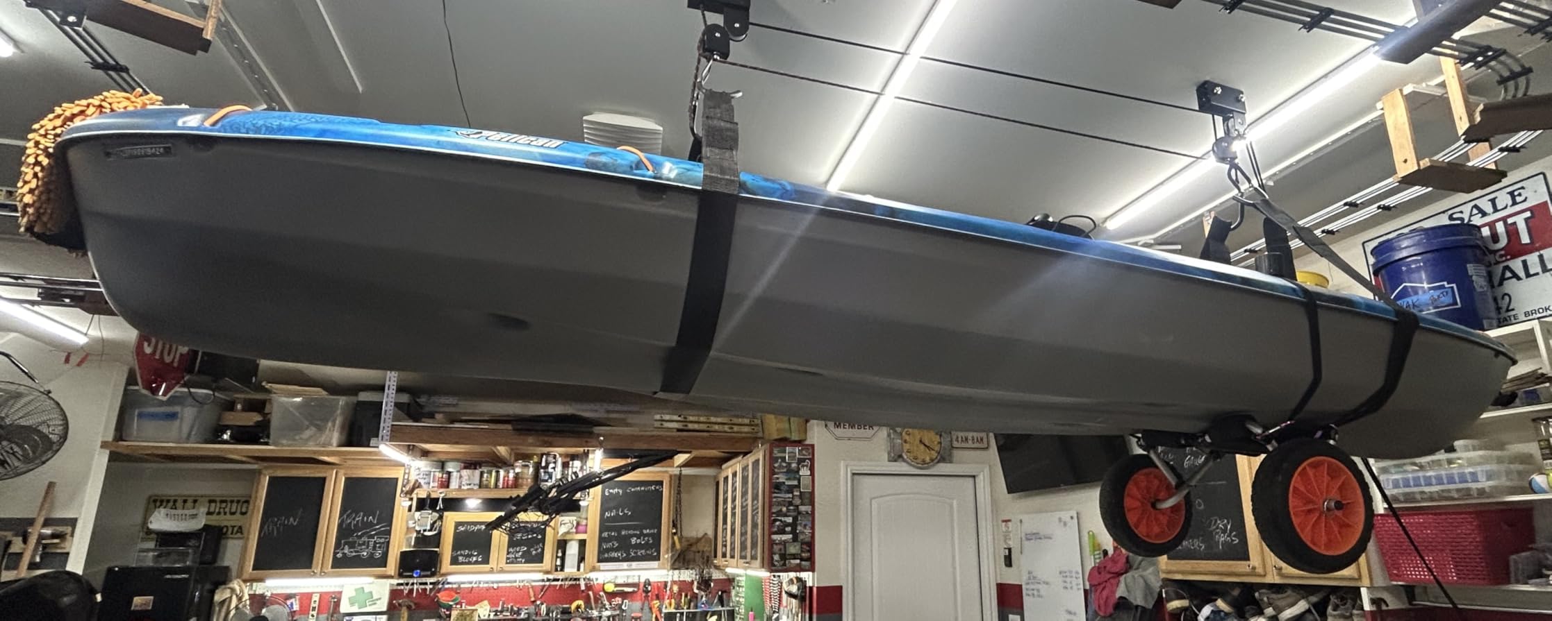 VEVOR Kayak Cart, 250lbs Load Capacity, Foldable Kayak Dolly Aluminum Kayak Wheels customer photo 1