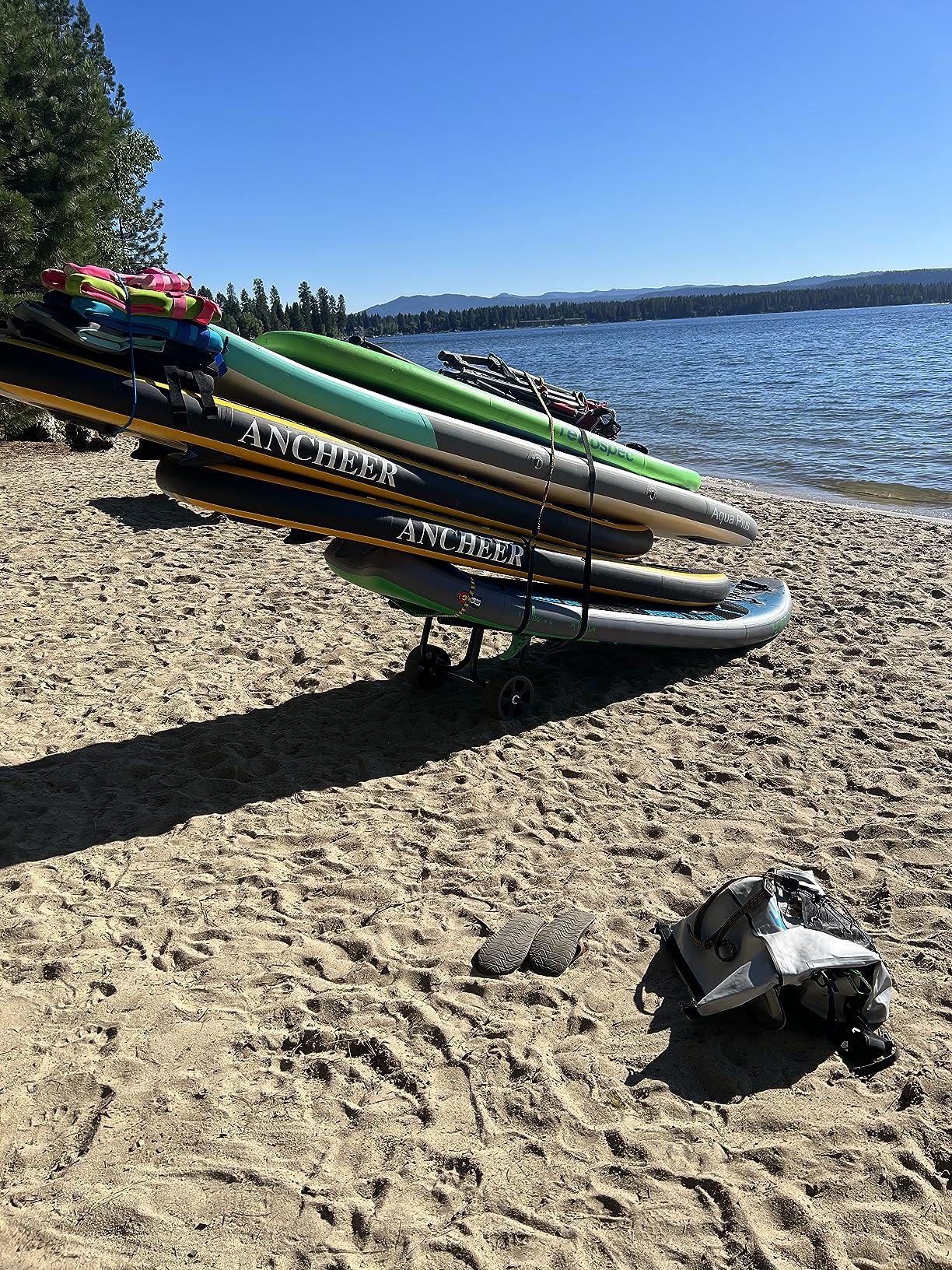 GanFindX Heavy-Duty Aluminum Kayak Cart 8/11