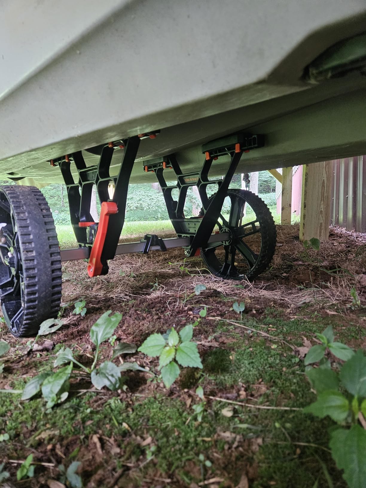 YakAttack Kayak Carts with Adjustable Frame & Wheel Options | TowNStow Bunkster customer photo 2